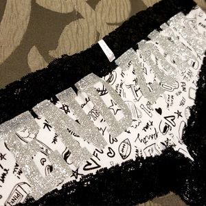 ALL NEW (L) Extra Low Rise Cheeky PINK Football